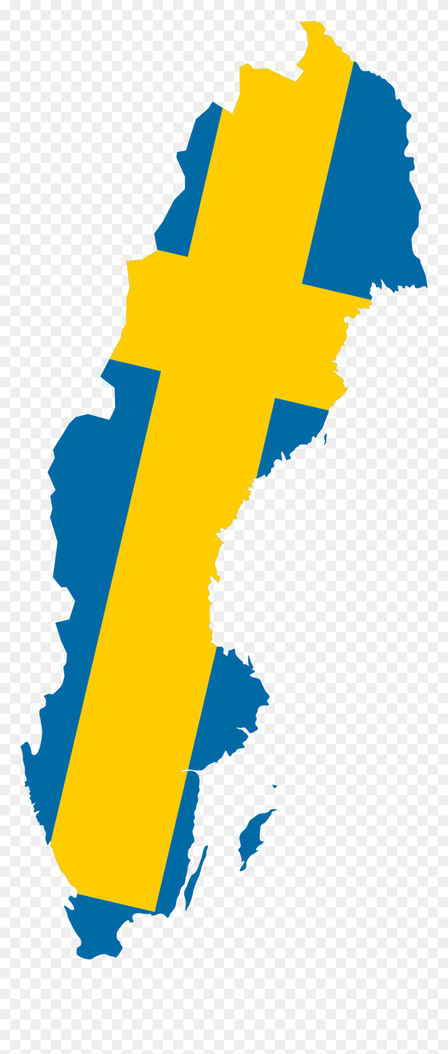 Free Download Africa Clipart Nation - Sweden Map Flag Png Transparent Png