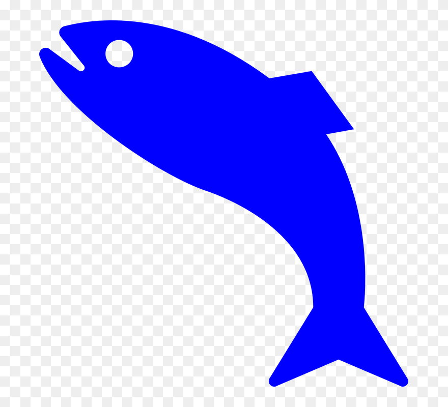 Transparent Fish Clip Art - Simple Fish Clipart - Png Download