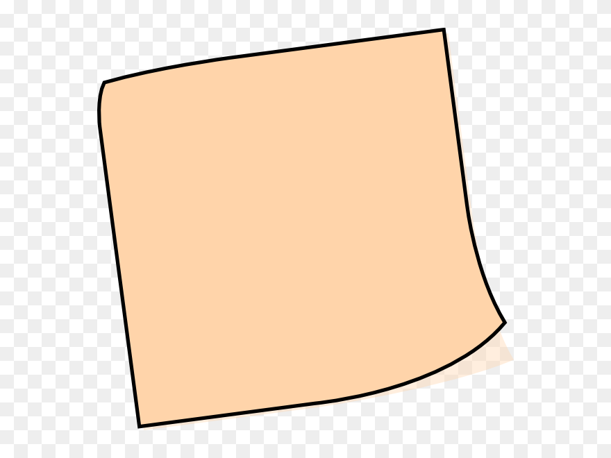 Note Clipart Taped - Clipart Png Clipart Transparent Png Sticky Notes