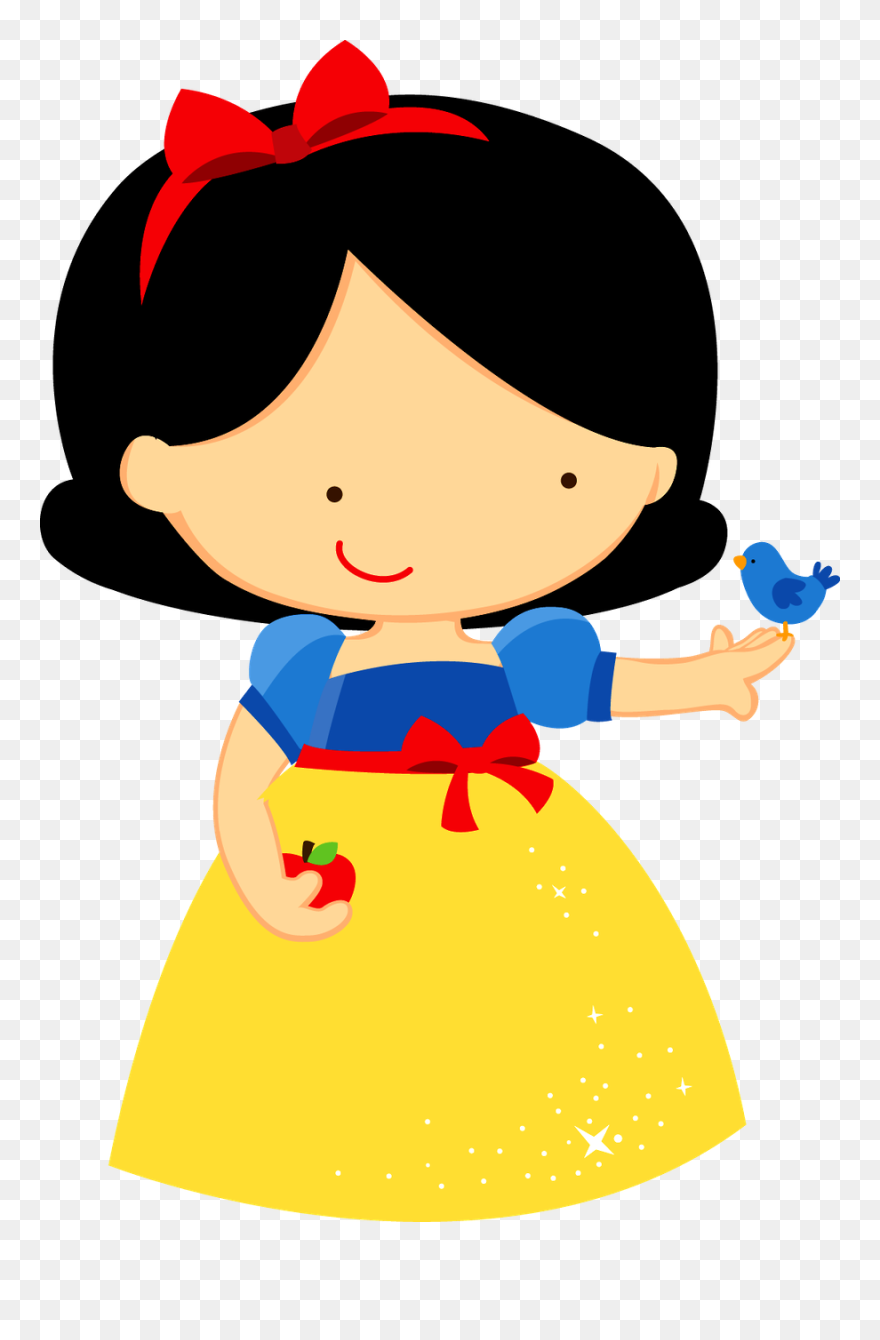 Descendants Clipart Apple Letter M Picture Transparent - Branca De Neve Baby - Png Download