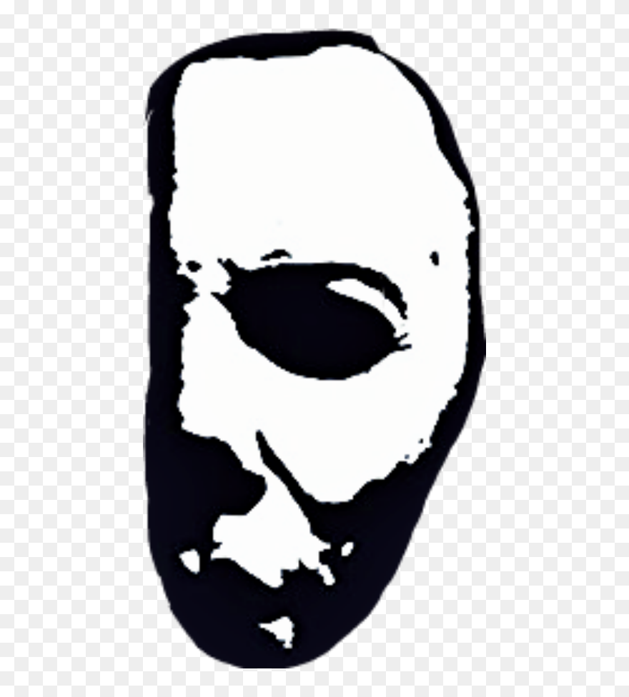 Michael Myers Half Face Clipart