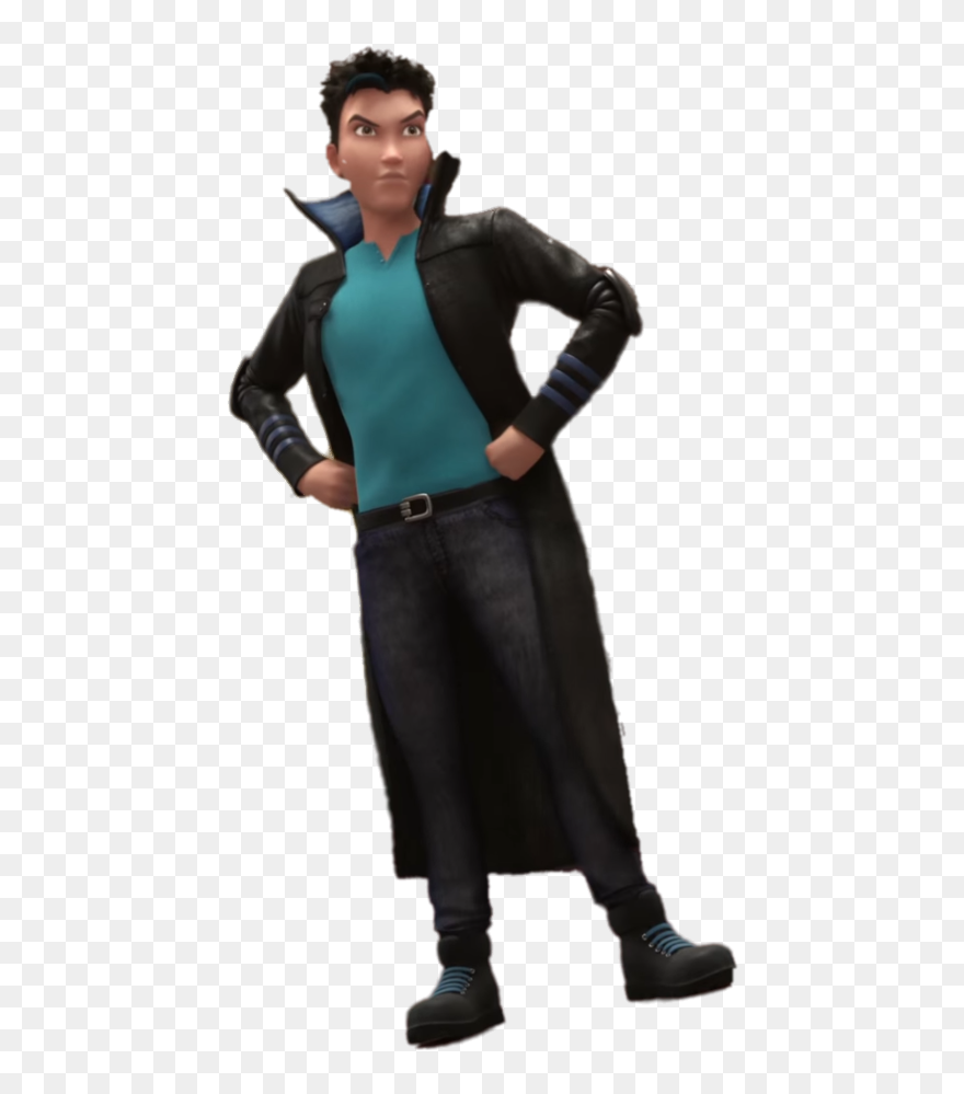 Descendants Character Zevon - Girl Clipart