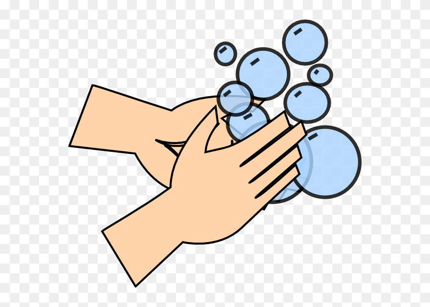 Hand Washing Clip Art At Clker Com Vector Clip Art - Clip Art Hand Washing - Png Download