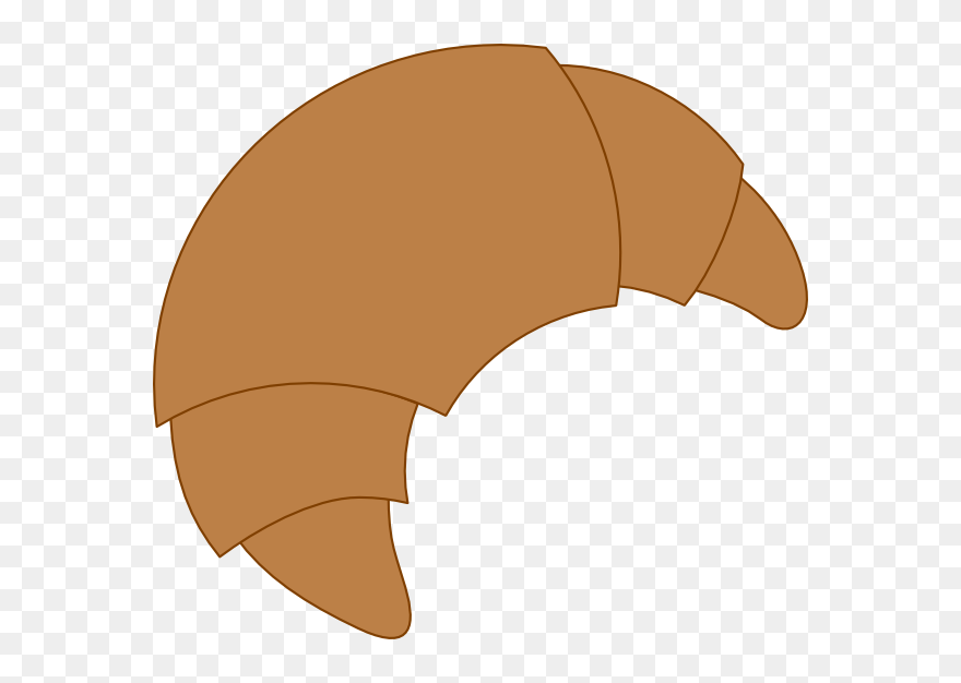 Croissant Clip Art At Clker - Croissant - Png Download
