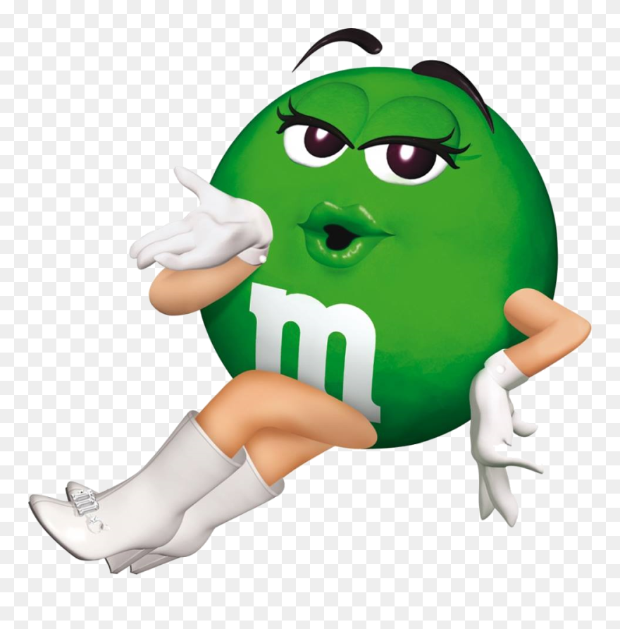 Green M&m Clipart