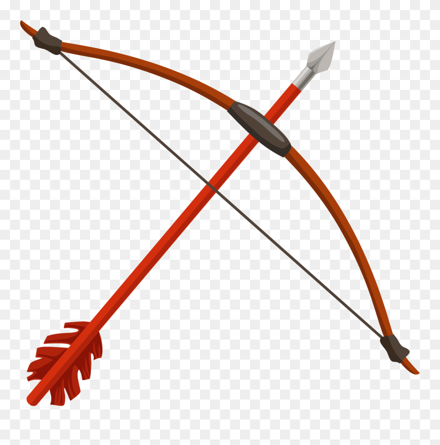 Vector Free Library And Material Picture Transprent - Imagenes De Arco Y Flecha Clipart