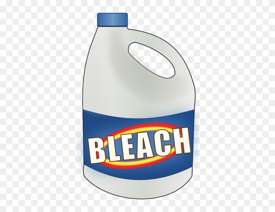Bleach Bottle - Bleach Clip Art - Png Download