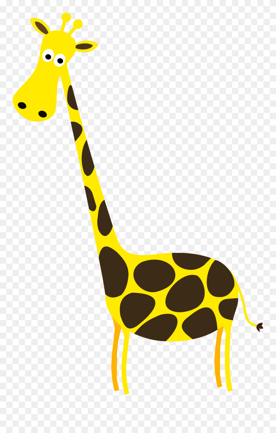 Giraffe Less Spot Png Images - Giraffe Clip Art Transparent Png