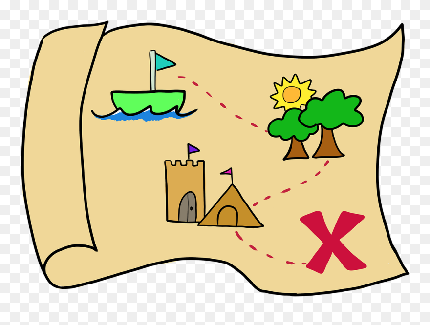 X Marks The Spot Clipart - Png Download