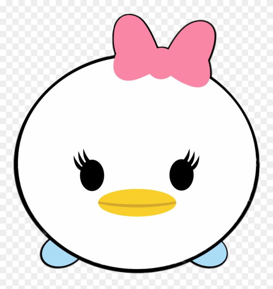 Disney Daisy Duck Tsum Tsum - Tsum Tsum Disney Png Donald Clipart