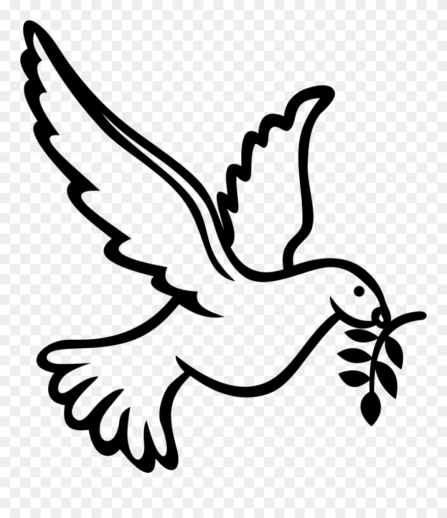 Peace Dove Big Image - Dove Clipart Png Transparent Png