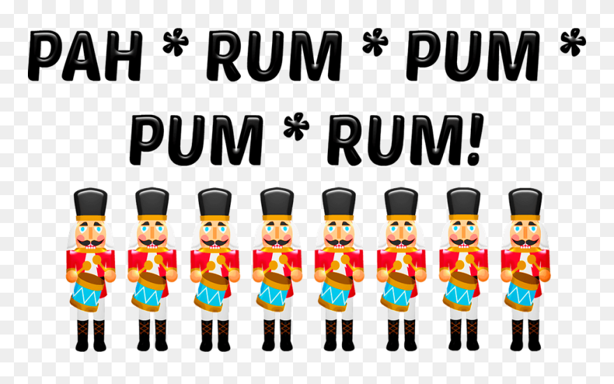 Christmas Drummer Boy Clipart - Png Download