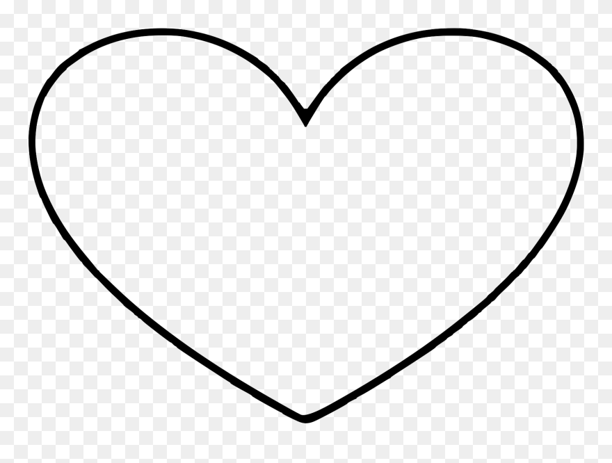 Heart Coloring Pages Clipart
