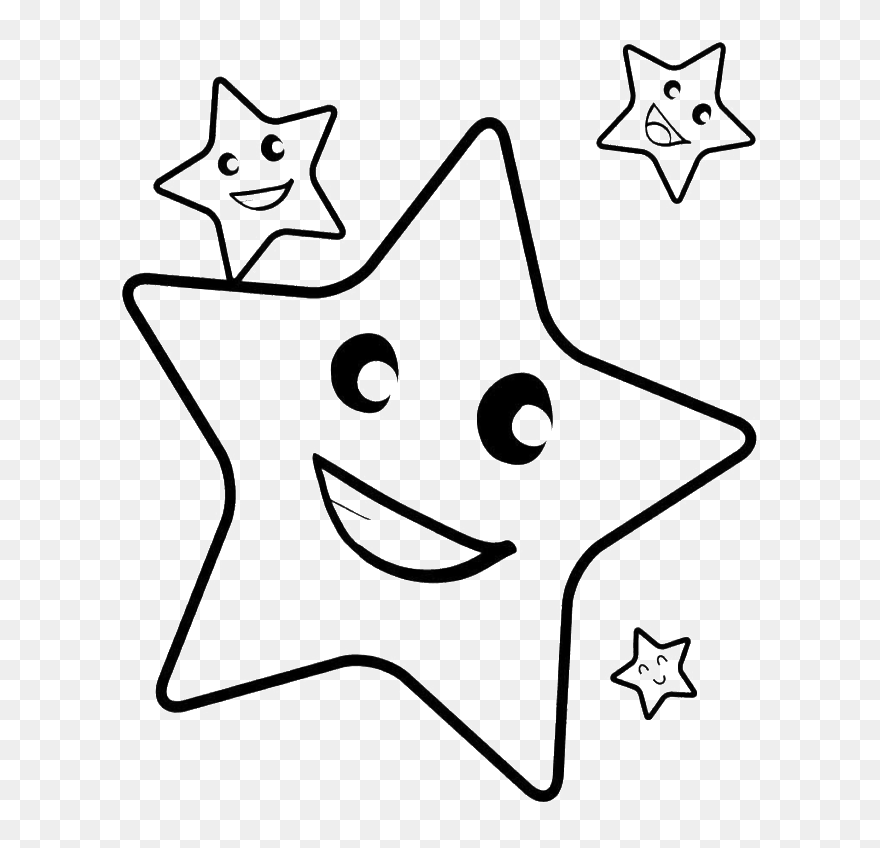 Star Drawing For Kids Clipart