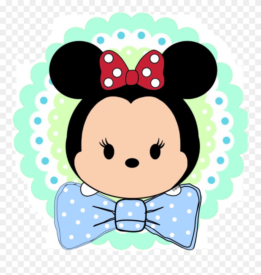#tsum Tsum Minnie Mouse#freetoedit - Free Printable Tsum Tsum Invitation Card Clipart