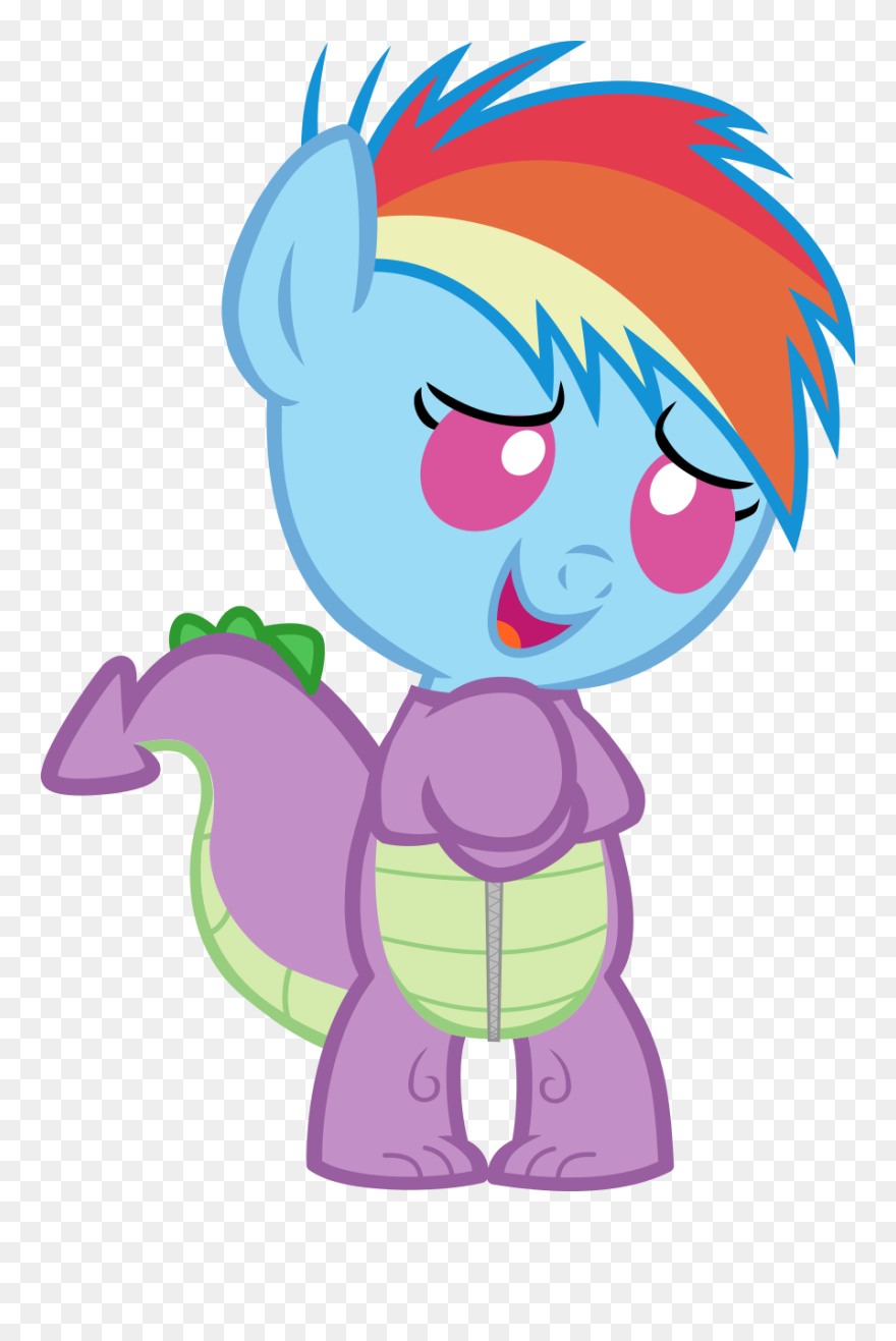 Animal Costume, Artist Needed, Baby, Baby Pony, Bipedal, - Spike My Little Pony Clipart