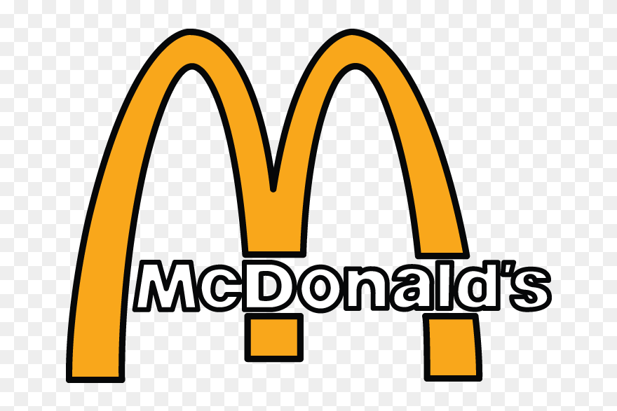 Mcdonalds Logo Drawing Clipart