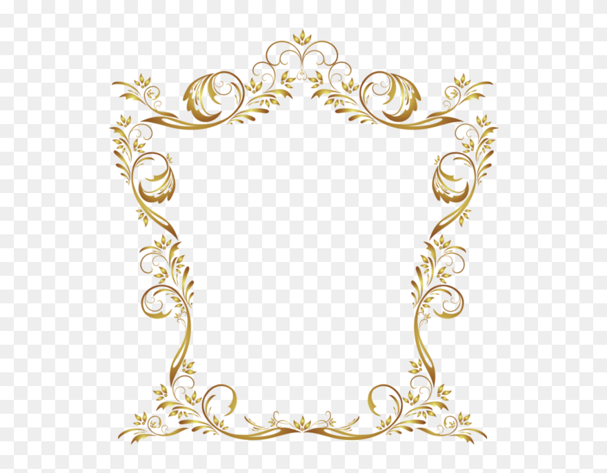Free Download Filigree Border Clipart Filigree Engraving - Fillagree Border Clip Art - Png Download