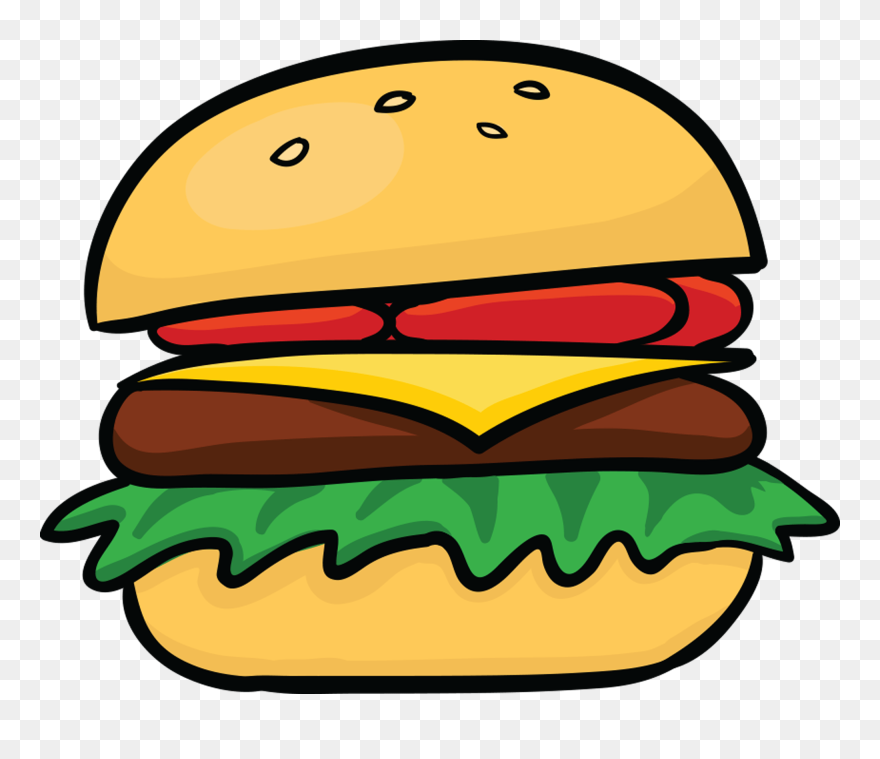Burger Cartoon Png Clipart