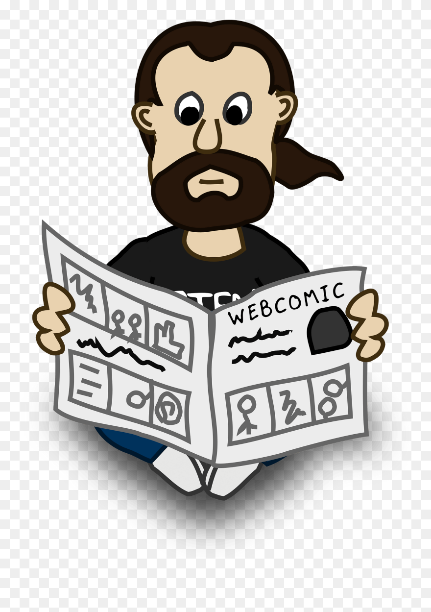 Newspaper Clipart - Animated Newspaper Clipart - Png Download