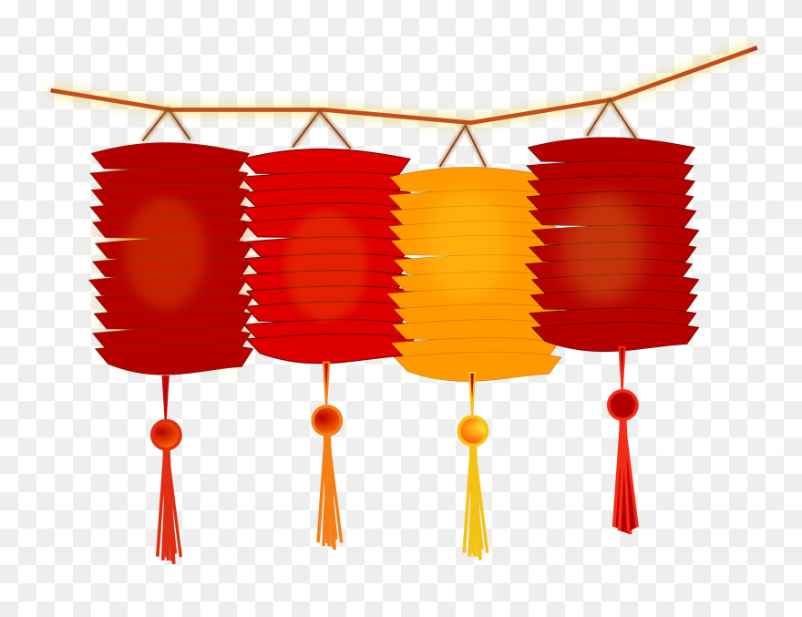 Hanging Sign Clip Art Png Related Image - Lantern Chinese New Year Clipart Transparent Png