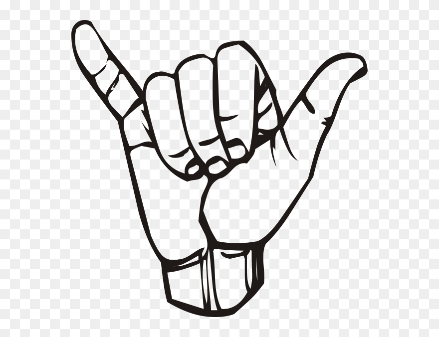 Y Sign Language Clipart - Png Download