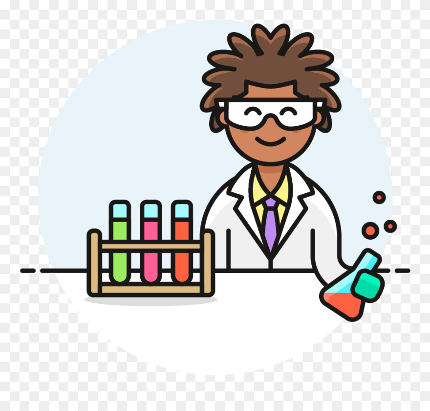 Scientist Clipart Cure - Medical Lab Coat Clipart - Png Download