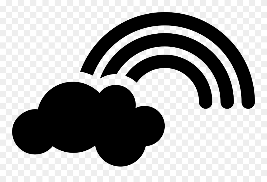 Rainbow Svg Png Icon Free Download - Icon Clipart