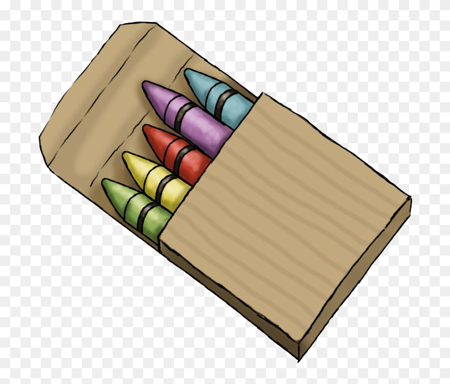 Cute Crayons Clip Art - Sketch - Png Download