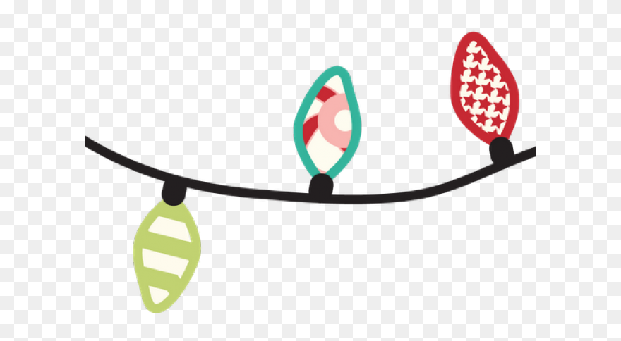 Christmas Lights Banner Clipart - Png Download