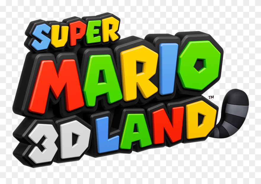 Sm3dl Facts - Super Mario 3d Land Title Clipart