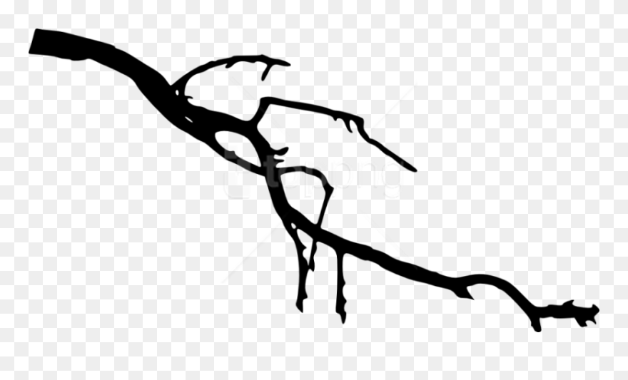 Tree Branch Silhouette Tree Branch Silhouette Png Free - Tree Branch Silhouette Clipart
