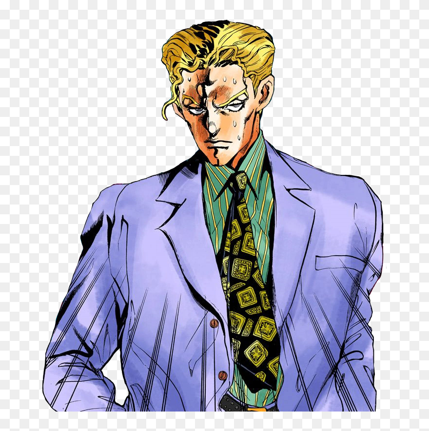 Transparent Yoshikage Kira Png - Yoshikage Kira Transparent Background Clipart