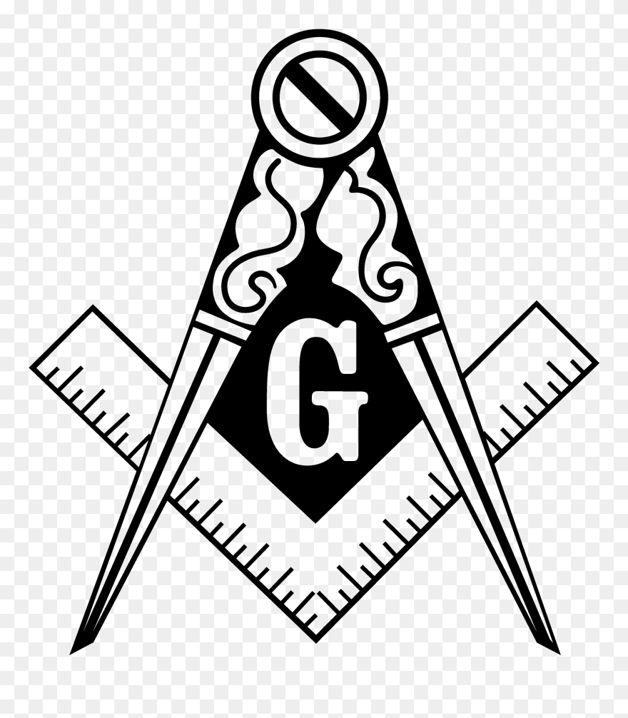 Square & Compass - Masonic T Shirts Clipart