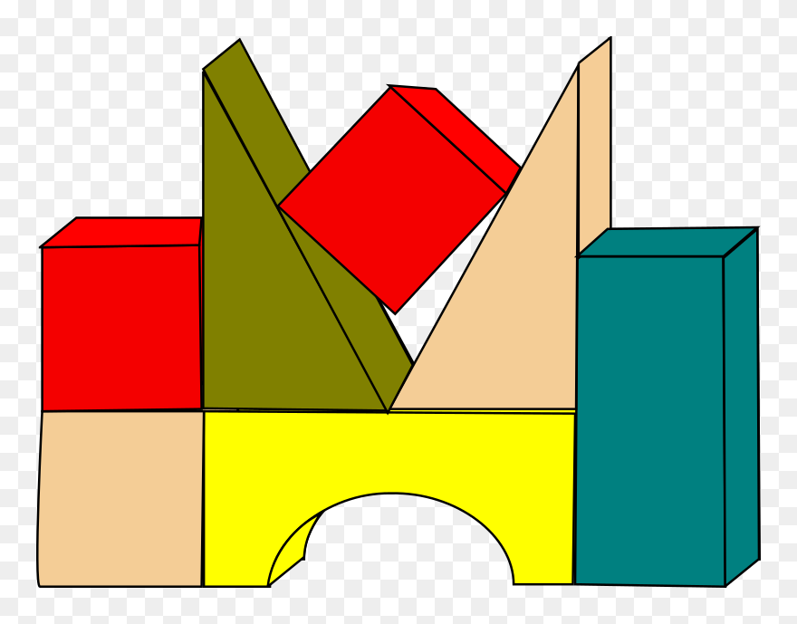 Clipart - Blocks Clipart - Png Download