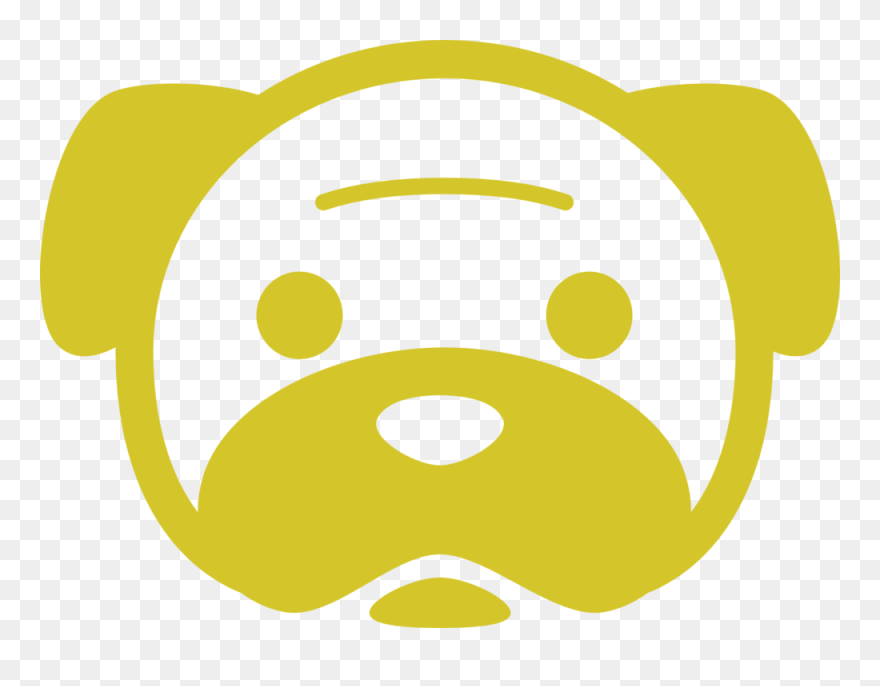 Gold Pug - Portable Network Graphics Clipart