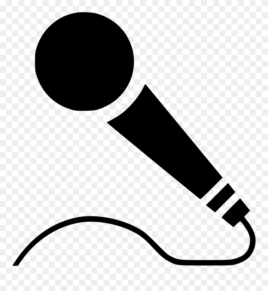Record Audio Input Svg - Microphone Clipart