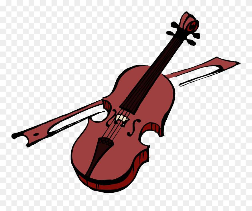 Violin Clip Art Free Clipart Images - Violin Clip Art - Png Download