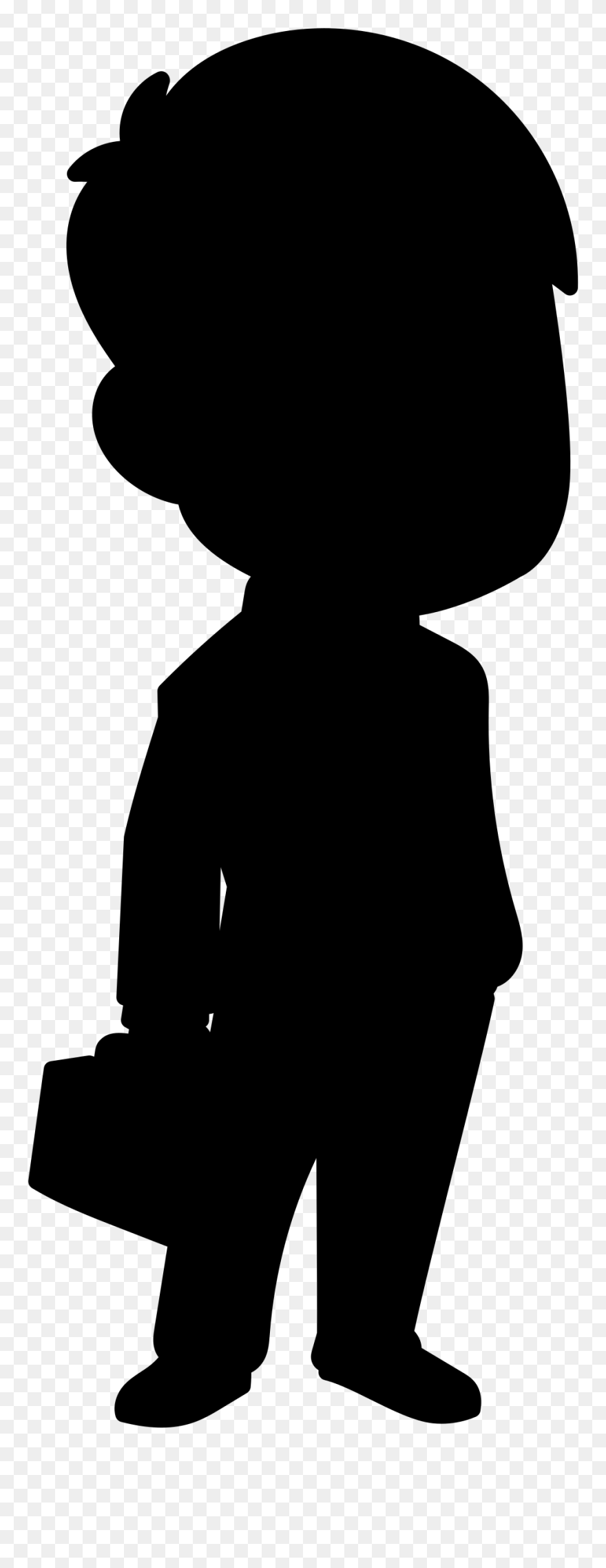 Human Behavior Shoulder Clip Art Silhouette - Png Download