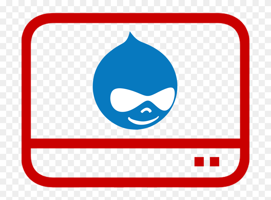 Drupal Web Development Clipart , Png Download - Drupal Logo Png Transparent