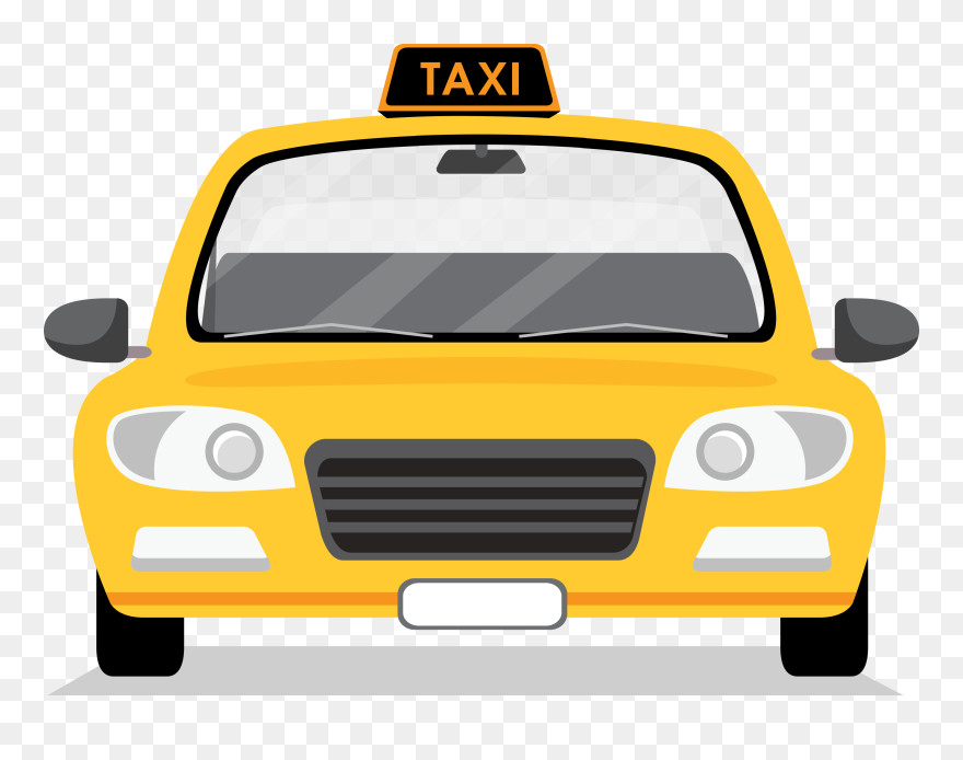 Taxi Clipart Taxi Service - Taxi Service Png Transparent Png