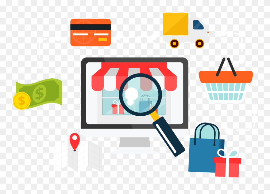 Ecommerce Website Development - E Commerce Website Development Clipart