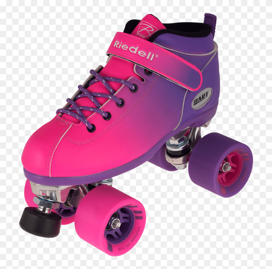 Roller-skates - Pink Womens Roller Skates Clipart