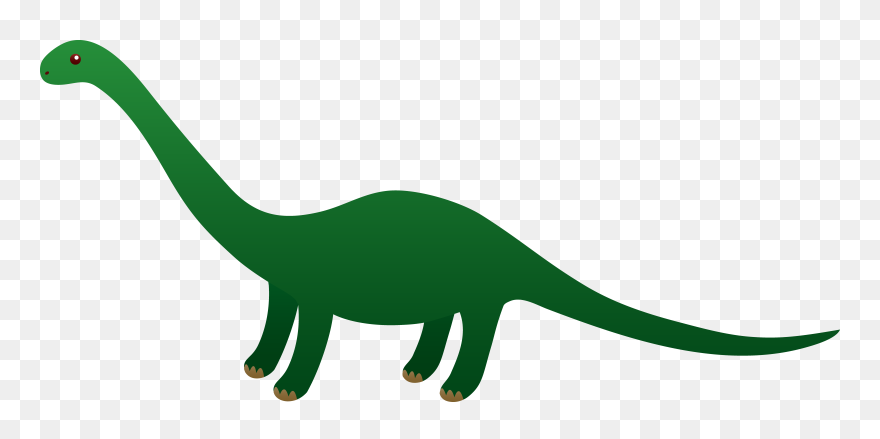 Brachiosaurus Drawing Easy Huge Freebie Download - Brontosaurus Clipart - Png Download