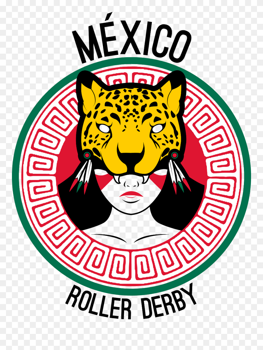Roller Derby Team Mexico Clipart