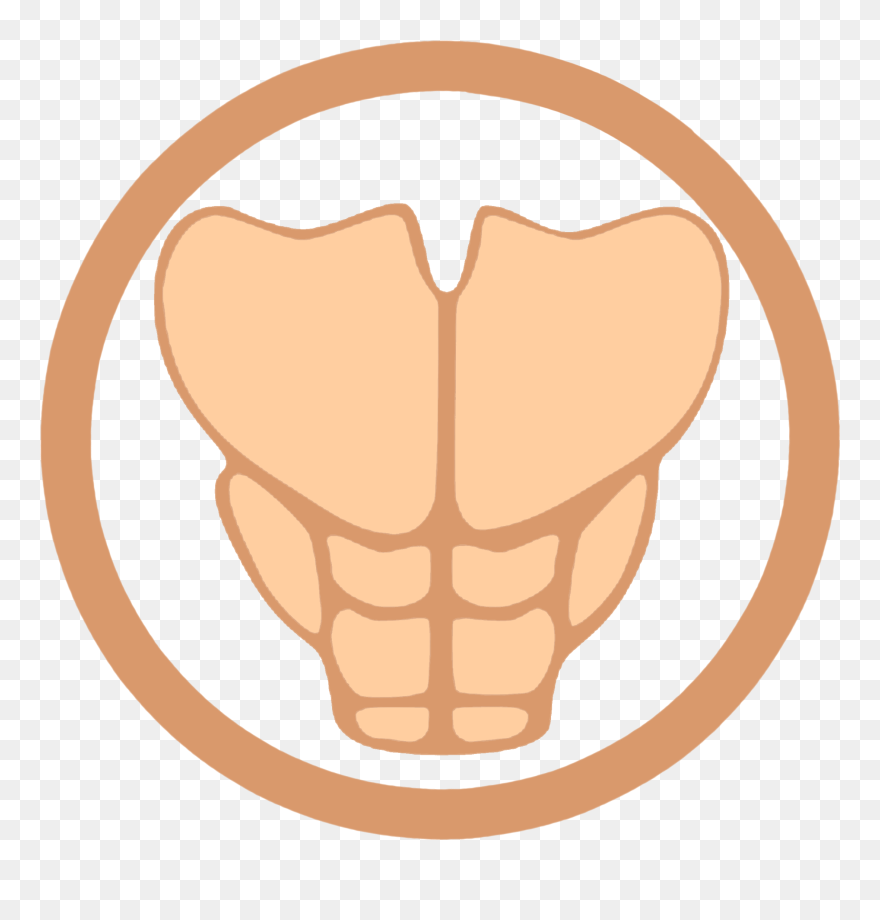 Six Pack Abs Logo Clipart