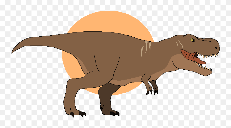 Trex Png Pixel - Dinosaur Art Gif Transparent Background Clipart