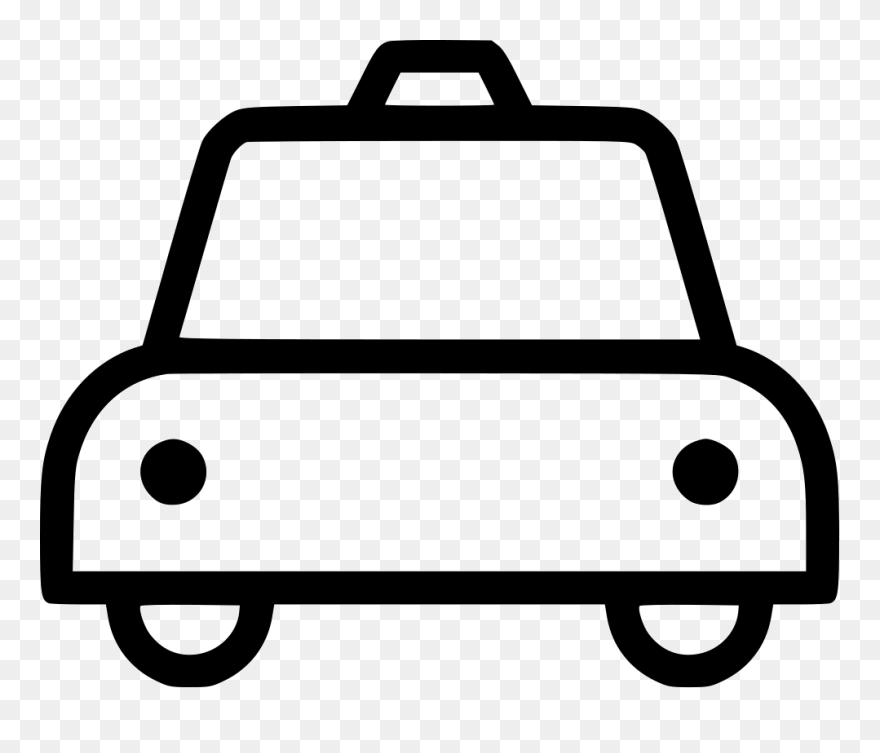 Taxi Car Cab Vehicle Traffic Clipart