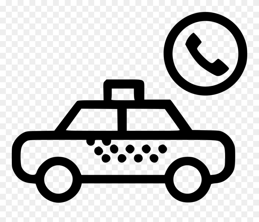 Call Taxi Svg Png Icon Free Download - Car Icon Pixel Clipart
