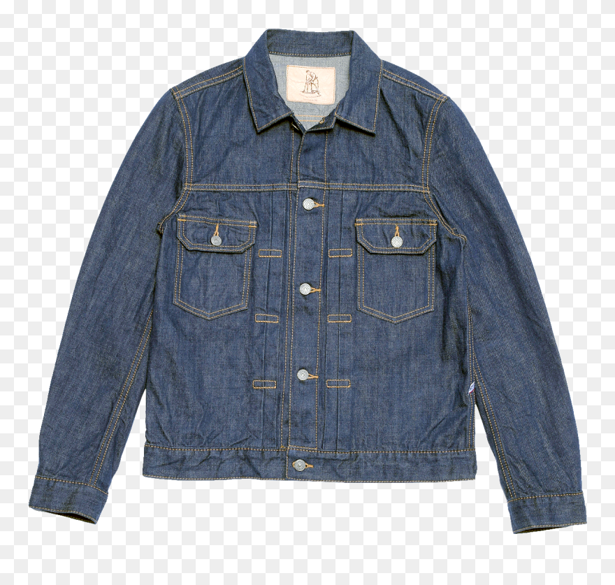 Jean Jacket Denim Jeans Blue - Denim Jacket Transparent Background Clipart